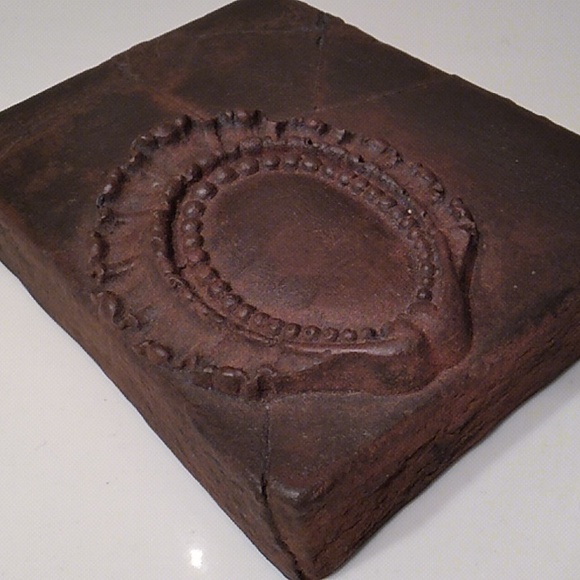 TAYGETE iron Atlantis Tile, like Sid Dickens. *Rare & Retired wall art - Picture 4 of 11